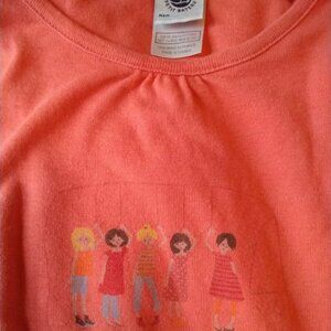Petit bateau girls pajamas sz 10-12 years 12 ans long sleeve